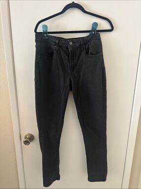 Levi's 721 High Rise Skinny Black Jeans